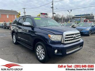 used 2008 toyota sequoia platinum