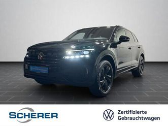 touareg r-line 3.0 tdi 4motion iq.light standheizung navi ahk black style hud 20
