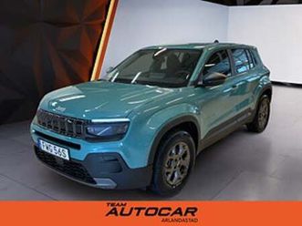 jeep avenger räntekampanj 3,95% longitude mhev /carplay/nybilsgaranti
