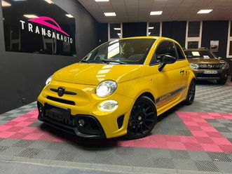 abarth 595 my16 1.4 turbo 16v t-jet 145 ch bva5 - sièges baquet alcantara - volant alcantara - panneaux de portes carbon - lign