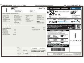 used 2017 lincoln mkz base