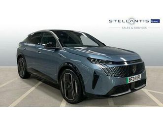 2024 peugeot 3008 73kwh gt suv 5dr electric auto (210 ps) suv electric automatic