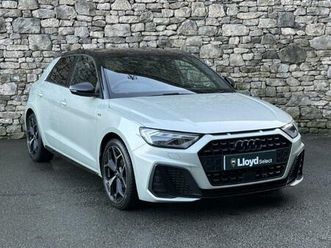 1.0 tfsi 25 black edition sportback s tronic euro 6 (start/stop) 5dr