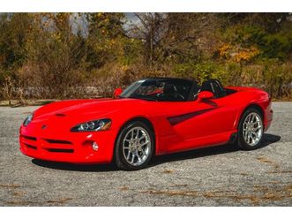 no reserve: 10k-mile 2003 dodge viper srt-10 roadster