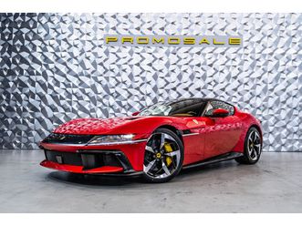 ferrari 12 cilindri coupe rosso corsa / cuoio interior