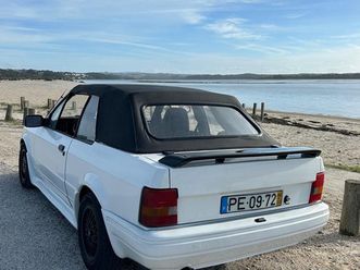 ford escort cabriolet 1.4 ghia maio/88