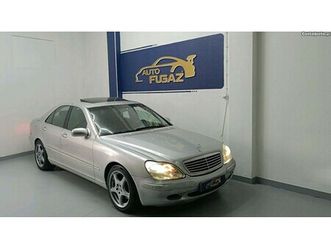 mercedes-benz s 320 cdi nacional f/extras julho/01