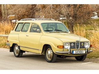no reserve: 1971 saab 95 wagon