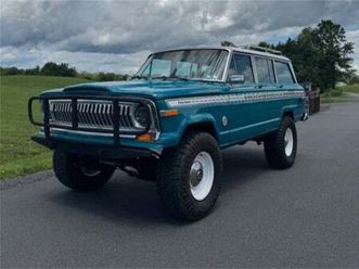 1987 jeep grand wagoneer for sale