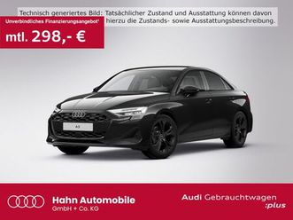 audi a3 limousine 35 tfsi ahk carplay virtual sitzh