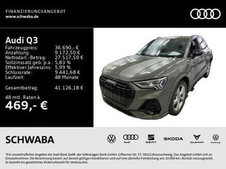 audi q3 s line 40 tfsi quattro s tronic 8-fach bereif