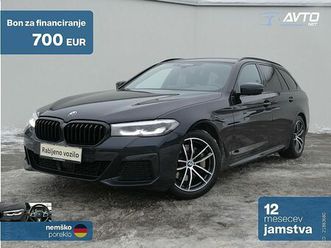 bmw serija 5 touring: 530i xdrive m-sport avt.+led+acc+webasto+kamera