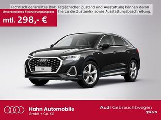 audi q3 sportback 35 tfsi s line navi ahk led carplay