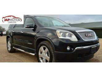 fresh import lhd gmc acadia slt automatic 7 seater explorer black ulez free