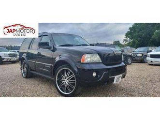 fresh import lincoln navigator 5.4 v8 automatic 4wd lhd 7 seater black ulez fre