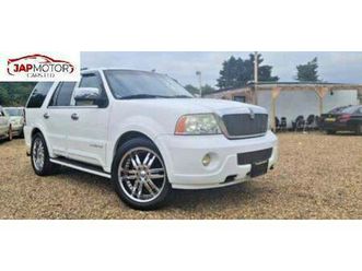 fresh import lincoln navigator 5.4 v8 automatic 7 seater white ulez free