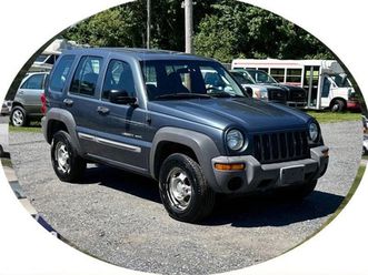 2002 jeep liberty sport 4dr 4wd suv