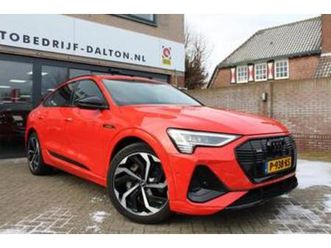 audi e-tron sportback 55 quattro s edition 95 kwh orange met — audi — marktplaats
