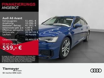audi a6 avant 45 tfsi 2x s line lm19 hud matrix kamer