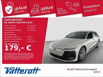 audi a6 e-tron avant s line luftfed. ahk b&o matrix h