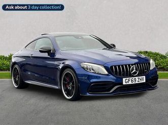 4.0 c63 v8 biturbo amg s (premium plus) spds mct euro 6 (start/stop) 2dr