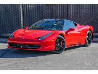 used 2010 ferrari 458 italia base