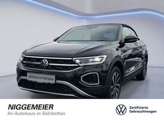 volkswagen t-roc cabrio 1.0tsi style navi+kamera+ahk+led+ac