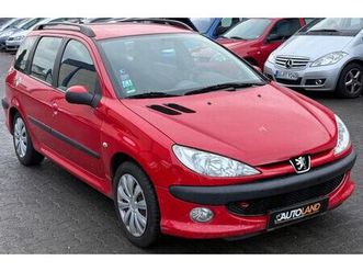 peugeot 206 sw grand filou cool*klima*hu 12/2026*jbl*