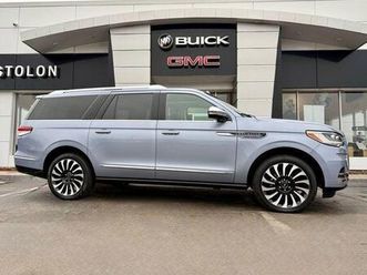 used 2022 lincoln navigator l black label