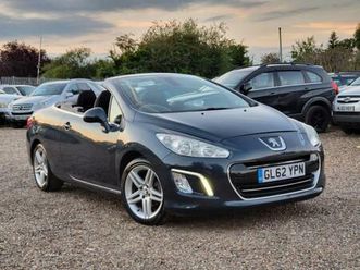 2013 peugeot 308 cc 1.6 vti 2 door 4 seater hard top convertible ulez compliant