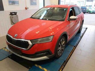 skoda octavia combi scout 4x4 2.0tdi dsg ahk navi shz