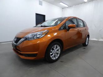 2018 nissan versa note sv, auto, caméra recul, jamais accidenté!