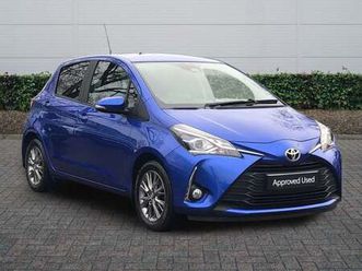 2017 toyota yaris 1.5 vvt-i icon tech 5dr cvt hatchback petrol automatic