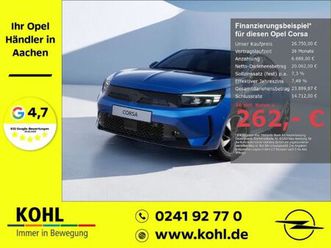 opel corsa electric gs 156ps led rückfahrkam. klimaau