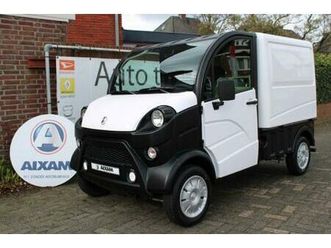 aixam mega multitruck e-truck 100 % elektrisch gesloten van met optie's