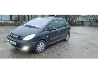 2002 citroen picasso 1.8 hak 2 kamery przód tyl zamiana kraków nowa huta • olx.pl
