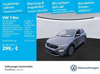 t-roc 1.5 tsi dsg active navi laneassist frontassist