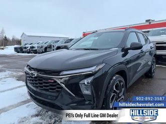 2026 chevrolet trax 2rs - heated seats - remote start - $233 b/w