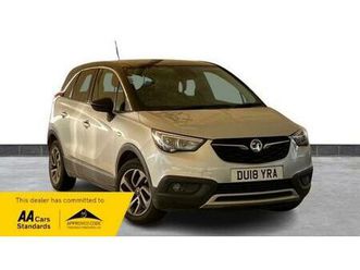 2018 vauxhall crossland x 1.6d ecotec tech line nav 5dr suv diesel manual