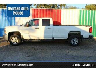 2019 chevrolet silverado 2500hd work truck 4x4 double cab long bed#k33