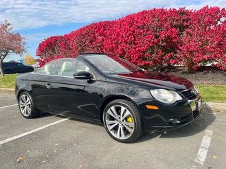 amazing pampered volkswagon eos convertible hardtop