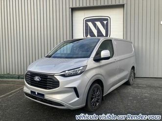 ford transit custom /tourneo 2.0 ecoblue 170 ch - fourgon 300 l1h1 limited tva recuperable garantie 12/2026