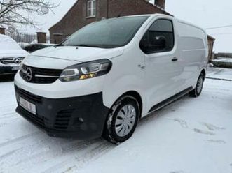 ② opel vivaro 2.0 l 3 zitter euro 6 en met maar 90.000 km — camionnettes & utilitaires — 2ememain