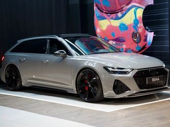 audi rs6 c8 avant 600cv | malus payé ppf échappement rs jantes 22’’ à partir de 1395-mois