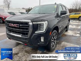 2021 gmc yukon at4 - certified - leather seats - $449 b/w
