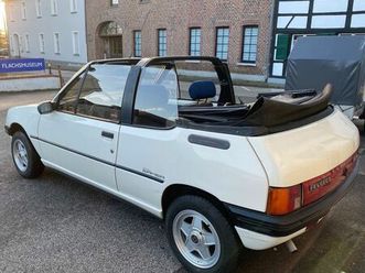 peugeot 205 cabrio oldtimer liebhaber fahrzeug