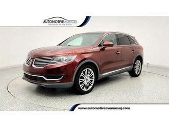 used 2016 lincoln mkx reserve