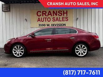 used 2011 buick lacrosse cxs