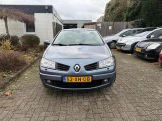 renault mégane coupé-cabriolet 1.6-16v exception — renault — marktplaats