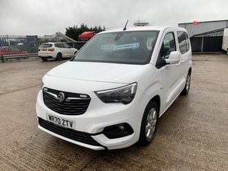 2020 (70) 1.5 turbo d 130 energy automatic 5 door 5 seater mpv crew van